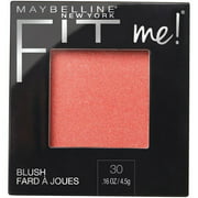Maybelline New York Fit Me! Blush Travel Compact Pressed Powder Shade 30 - Rose