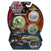 Bakugan Starter Pack 3-Pack, Diamond Maxotaur, Collectible Action Figures, for Ages 6 and Up