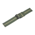 thumbnail image 2 of Verde Caqui Nylon Rayadas Correa 24mm Ancho Suave Cómodo Premium Nylon Correa con Negro Hebilla, Universal Reemplazo Lienzo Reloj Correa, 2 of 7
