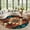 Turquoise, variant on Extra Large Area Rug 8x10ft, Turquoise Red Non Slip Floor Carpet Mat for Living Room, Southwest American Abstract Pattern Low Pile Indoor Area Rugs for Home Bedroom Nursery Dining Room Office Hotel