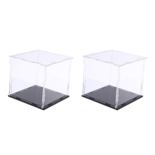 Bewildely Acrylic Toy Display Show Case Dustproof Case Box Large Protection Type4 NO4