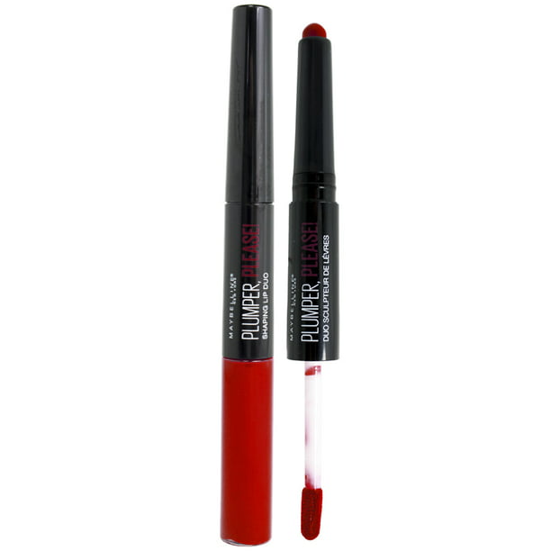 Maybelline Lip Studio Plumper, Please! Lipstick Duo - Walmart.com