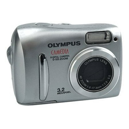 Olympus CAMEDIA D-535 Zoom - Digital camera - compact - 3.2 MP - 3x optical zoom