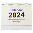 thumbnail image 1 of Decorative Desktop Calendar Delicate Standing Calendar Household Desktop Calendar, 1 of 8
