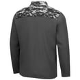 thumbnail image 3 of Men's Colosseum Charcoal Alabama Crimson Tide OHT Military Appreciation Digi Camo Full-Zip Jacket, 3 of 4