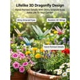 thumbnail image 2 of Dragon Fly Clips For Bugs Repellent Dragonfly Clip Bug Repellent To Keep Away Artificial Fake 3D Dragonflies With Clip On For Hat Outdoor Garden Yard Patio Plastic Decorative, 2 of 7