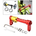 thumbnail image 4 of Ruedas fáciles de bicicleta plegable para aleación de aluminio , barra de extensión de rueda fácil para bicicleta plegable, montaje en - rojo Macarena Varilla de extensión Easy Wheels, 4 of 8