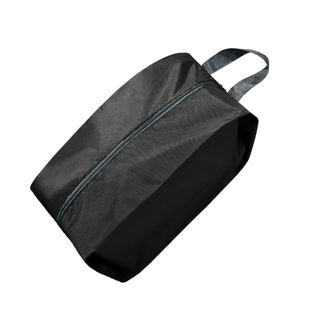 ZheElen Lightweight And Portable Shoes Storage Bag Travel Or Daily Protects Items black M 1Set