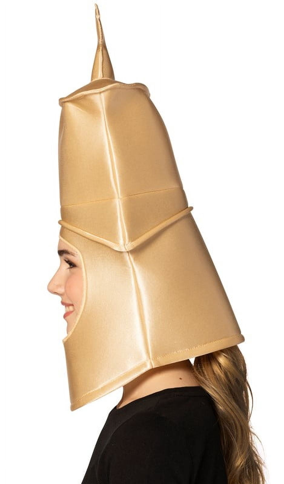 Rasta Imposta Ultimate Deluxe Beige King&nbsp;Chess Headpiece Halloween Mask Costume, Adult One Size, R1304-OS