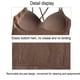 thumbnail image 3 of Top corto sin costuras con tirantes finos para mujer, talla única Adepaton BST2000985-1, 3 of 5
