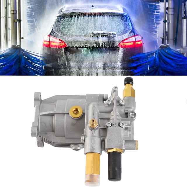 Bomba De Lavado A Presión, 2.2-2.4GPM Buena Compatibilidad 2610-3000PSI Bomba De Lavado Eléctrica Para Pared De Casa Cerca Para Motor De Eje Horizontal De 3/4 Pulg.