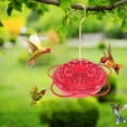 thumbnail image 5 of Hummingbird Feeders for Outdoors Hanging ,Plastic Hummzinger Hummingbird Feeder,Bee-Proof Leak-Proof No Drip,Outside Garden Saucer Feeders,Easy Clean ,Hummingbird Feeder Window,Wild Bird Feeders, 5 of 8