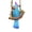 B, variant on Garden Ornaments Outdoor Hanging Parrot Statue, 5.51x3.74x1.57 Inch Red Resin Bird Figurine, Tropical Patio Tree Decor Yard Art with Jute Rope Swing, YDYB