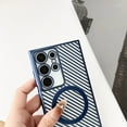 thumbnail image 2 of Decase for Samsung Galaxy S23 Ultra Rugged Anti-Scratch Translucent Case,Compatible with Mag-safe,Slim Shockproof Carbon Fiber Protective Phone Case for Samsung Galaxy S23 Ultra,Silver, 2 of 8