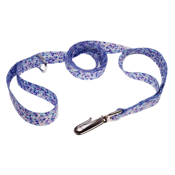 Country Brook Petz® 1 inch Deluxe Mermaid Mosaic Dog Leash, 6 Foot