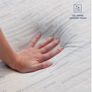 Brooklyn Bedding 10 Twin Firm Memory Foam Mattress in a Box