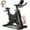 Black, variant on LNOW Exercise Bike Magnetic Resistance Indoor Cycling Bike for Home Cardio Workout Cycle Bike Training 350lbs