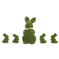 thumbnail image 4 of 5pcs conejo de Pascua Adornment Jardín Conejito Decoración Fiesta de disparo de disparo (verde), 4 of 7