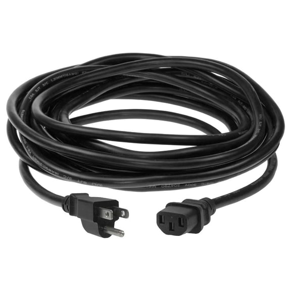 SF Cable NEMA 5-15P to C13 Standard Power Cord, 25 feet - 16 AWG