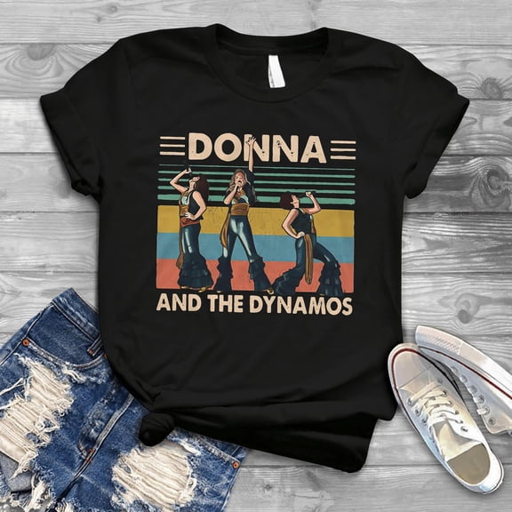 Donna And The Dynamos Vintage T-Shirt, Mamma Mia Music Shirt