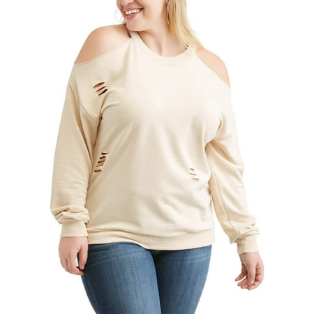 Poof Junior's Plus Long Sleeve Cold Shou