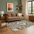 thumbnail image 7 of Addison Rugs Mayfield Premium Machine Washable Traditional Global Chocolate Rectangle Rug, 2'6" x 3'10", 7 of 7