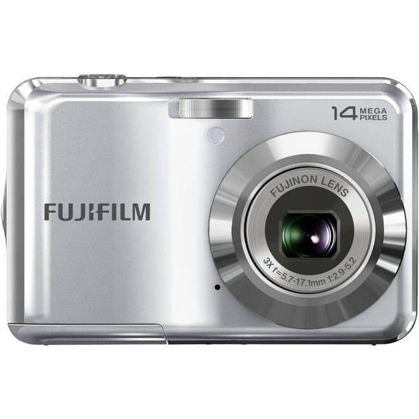 kapitalisme Te veteraan Fujifilm FinePix AV200 14 Megapixel Compact Camera, Silver - Walmart.com