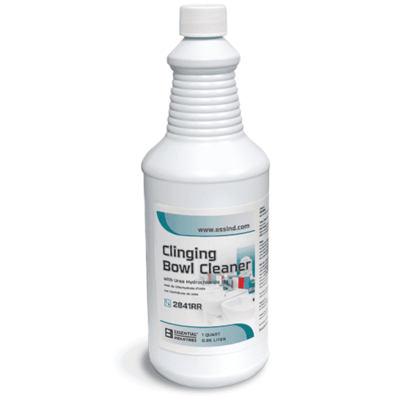 Clinging Toilet Bowl Cleaner, 1 Quart – Safe for Toilets, Urinals, Tiles & More – Fast Acting Formula