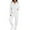 White, variant on Pants Suits for Women Dressy Womens 2 Piece Outfits Hoodie Sweatsuit Sets Slim Sweatshirt Baggy Fall Fashion Sweatpants With Pockets Wool Long Sleeve Warm Pajamas Set Glitter Pant Suit for Wome Gray L