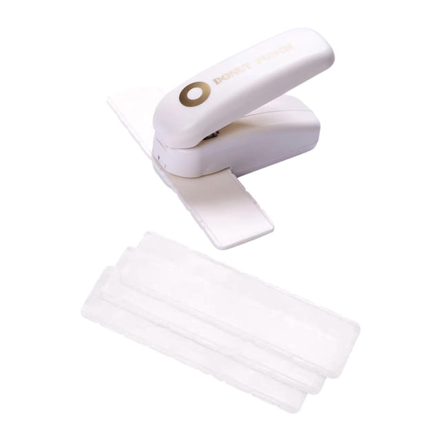 Perforadora de papel, perforadora de papel para hojas sueltas, herramienta de perforación de refuerzo para cuadernos, álbumes de fotos, marcado de