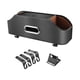 thumbnail image 2 of Caja de almacenamiento para asiento trasero de coche, ligero, impermeable, bolsillo organizador para asiento trasero, 2 of 7