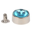 thumbnail image 3 of Rhinestone Crystal Rivets,20Pcs Rivet Studs Round Rivet Studs Studs Top-Notch Performance, 3 of 5