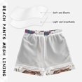 thumbnail image 3 of FORMRS Boys Swim Trunks Quick Dry Mesh Liner Boardshorts Sizes XS-XL, Colorful Skeleton, 3 of 7