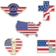 thumbnail image 1 of 5PCS American Flag Brooch Pins USA Flag Enamel Lapel Pin Waving for 4th of July Decor Gifts Patriotic Buttons Pins Backpack Jewelry(BCP American Flag), 1 of 4