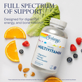 thumbnail image 3 of Solaray Spectro Multivitamin with Iron | Cal/Mag, Energizing Greens & Herbs with Digestive Enzymes | 360 Caps | 60 Serv., 3 of 6