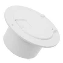 Worgeous Rv Trailer Accessories RV Power Cord Hatch White ABS 1Pack