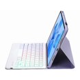 thumbnail image 2 of Keyboard Case for Huawei MatePad Pro 11 2022, Soft TPU Protective Cover, [Tri-Color Backlit] Magnetically Detachable Wireless Bluetooth Keyboard, 2 of 7