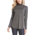 thumbnail image 1 of Karen Kane Womens Swing Pullover Blouse, Grey, Small, 1 of 1