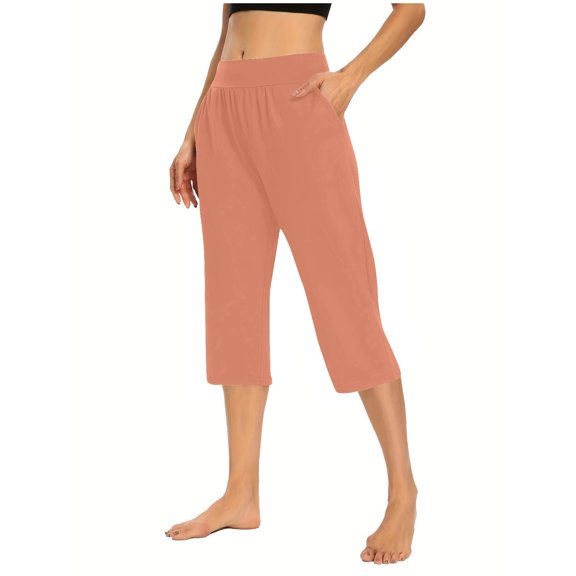 SNKSDGM Women's Plus Panties for Women Pack Thong Women Linen Pants Petite Length Yoga Capri for Women Trendy Loose Comfy Summer Going Out Athletic Sweatpants Wide Leg Capris High Waisted Pants