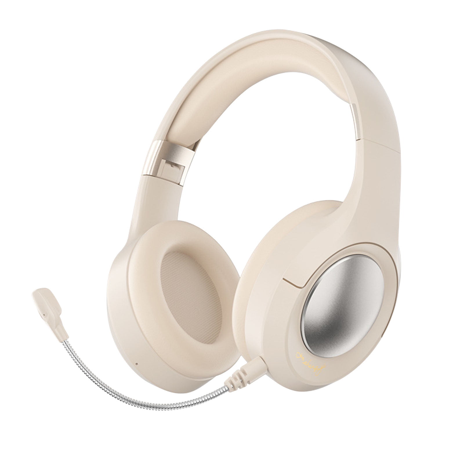 Wireless Headphones with Microphone – Bluetooth 5.0 Gaming Headset, 38ms Low Latency, Passive Noise Isolation, Foldable, Comfortable Earmuffs – for Sports & Daily Use – 4 Colors Available
