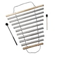 thumbnail image 4 of arctrm Meditation Flow Chime Musical Percussion Instrument for Classroom Decoration Silver, 4 of 8