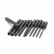 thumbnail image 2 of 12PCS 1/4" Hex Bits Driver Tamper Proof Security Drill Magnetic Bit Set Torx Screwdriver Flat Head F1FC High Quality 50mm Gong Bohan LED, 2 of 2