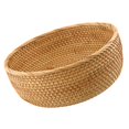 thumbnail image 4 of Frutero de mimbre natural hecho a mano con tejido exquisito, perfecto para, 4 of 9