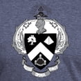 thumbnail image 3 of CafePress - Triangle Black And White Coat Of Arms T Shirt - Mens Tri-blend T-Shirt, 3 of 4