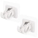 thumbnail image 1 of 2 piezas de soportes para barra de cortina sin taladro Soportes para barra de cortina sin taladro Ganchos para barra de cortina autoadhesivos Cortina ajustable sin clavos, 1 of 5