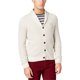 thumbnail image 1 of Tommy Hilfiger Waffle Knit Cardigan Suéter para Hombre, Blanco Roto, X-Large, 1 of 1