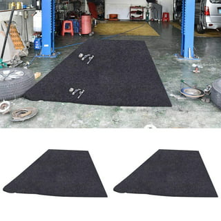  Datanly Oil Spill Mat, 60 x 36 Inch Garage Floor Mat Under Car Driveway  Mats Oil Leaks Absorbent Oil Pad, Reusable, Washable, Durable, Waterproof  Backing, Protects Surfaces, Black (2 Pcs) : Automotive