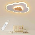 thumbnail image 1 of 20W LED Ceiling Light, Cloud Lamp with Remote Control & Dimming Function, Night Light Feature for Kids Room, 1 of 5
