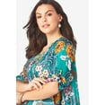 thumbnail image 5 of Roaman's Women's Plus Size Tara Pleated Big Shirt, 5 of 6