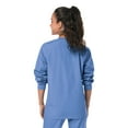thumbnail image 3 of Landau Scrub Zone Unisex Relaxed Fit 2-Pocket Snap-Front Scrub Jacket 75231, 3 of 5